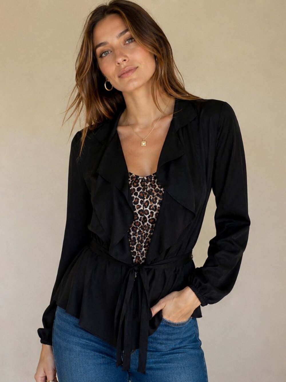 Forever 21 Women’s Black Jacket‎  Small